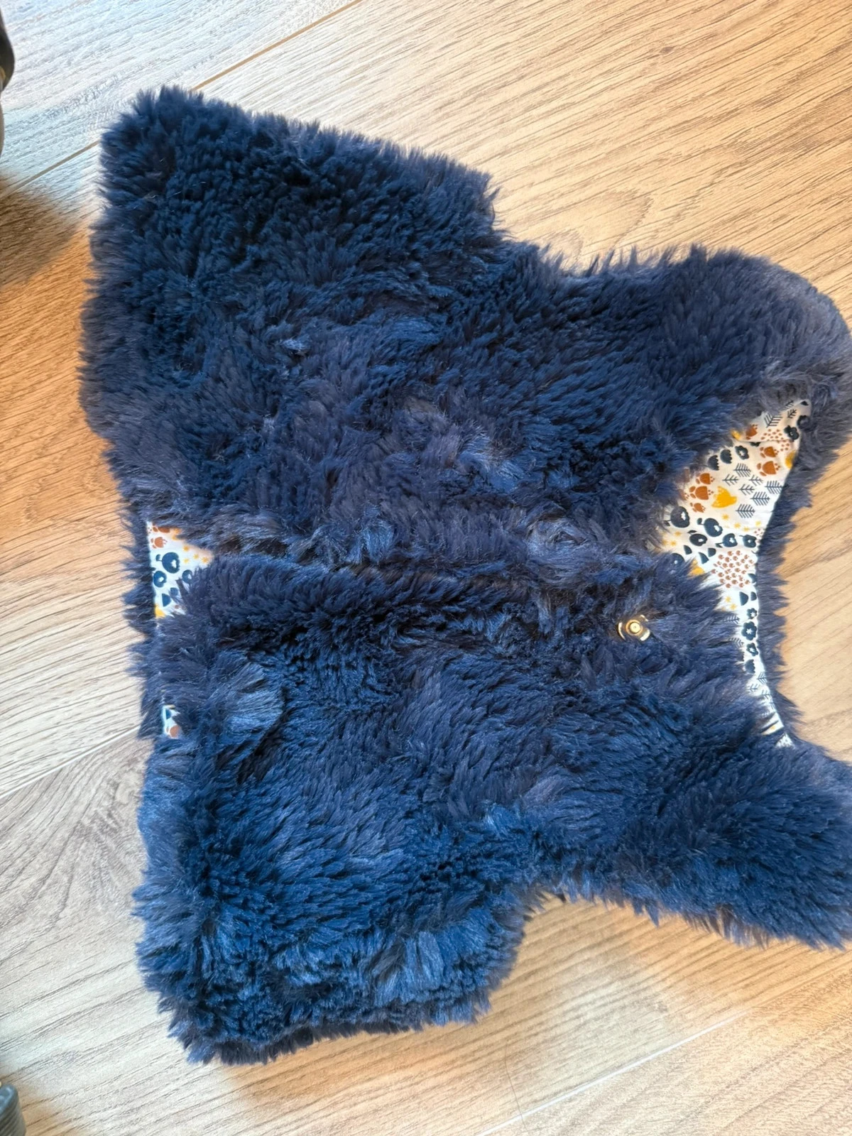 Gilet fausse fourrure